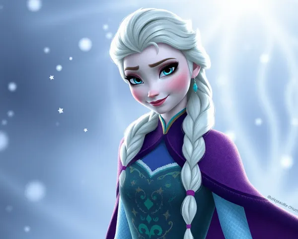 Perfil de personaje PNG de Elsa