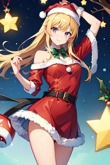 Personajes de Anime de Navidad Galería de Imágenes