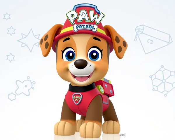 Personajes de Patrulla Canina PNG para descarga con fines de uso