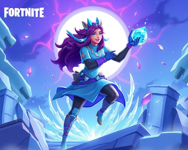 Piel de Fortnite confirmada por Epic Games en formato PNG de Celeste