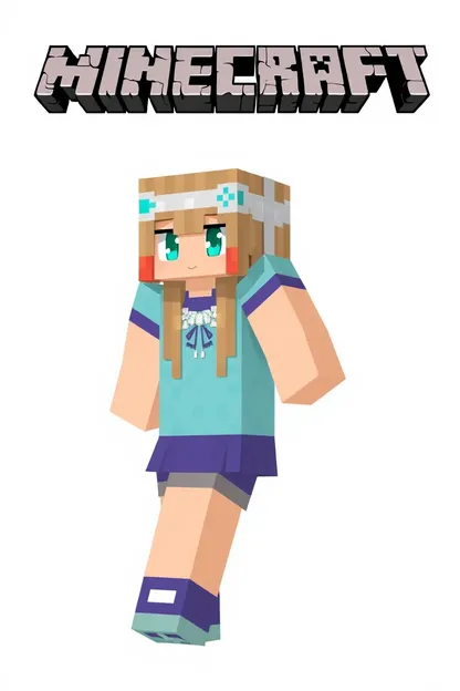 Piel de Minecraft para chicas: piel favorita de Minecraft de las chicas