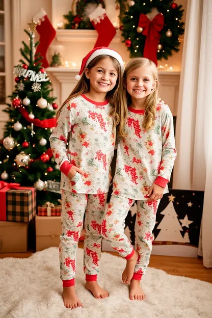 Pijamas de Navidad para las Chicas para un Fiestoso Día Festivo