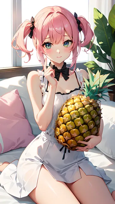 Pineapple Rosada Hentai: Giro Frutal en Contenido para Adultos