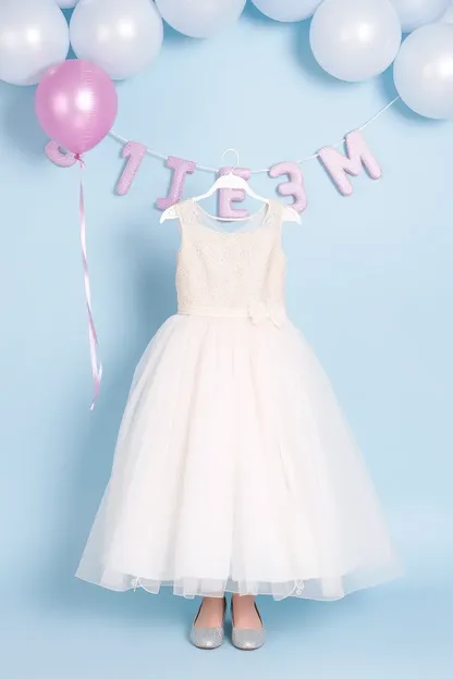 Planeando un vestido de cumpleaños para una niña