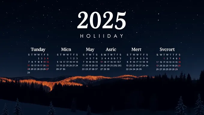 Planificación para el calendario de fiestas de EE