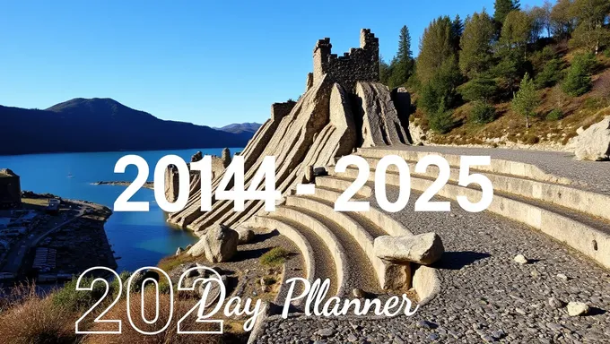 Planificador del día 2024-2025 para un manejo de tiempo efectivo