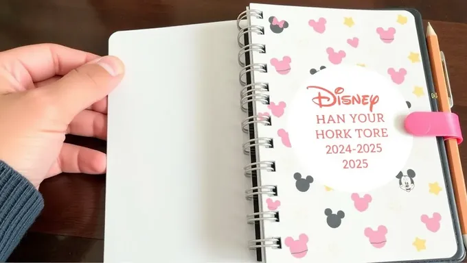 Planificador feliz de Disney 2024-2025 para personas ocupadas