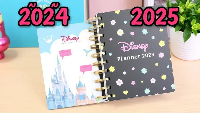 Planner Feliz de Disney 2024-2025 Calendario Mensual