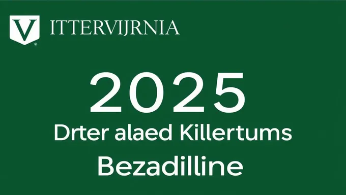 Plazo de inscripción para otoño 2025 en Virginia Tech 2025-2025