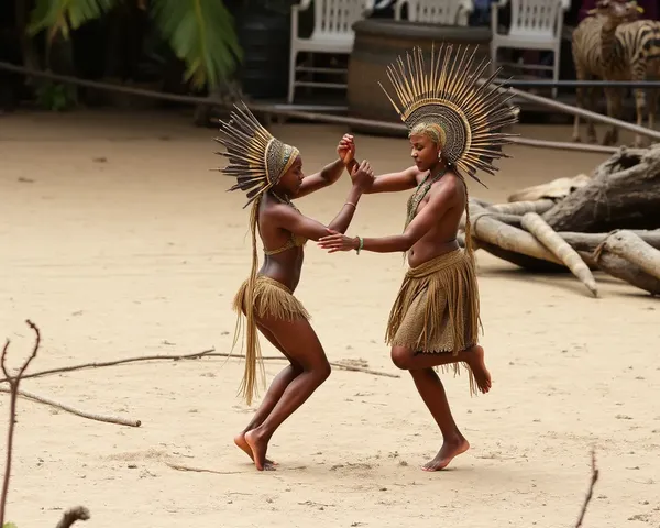 Png de Danza Selva repetido varias veces