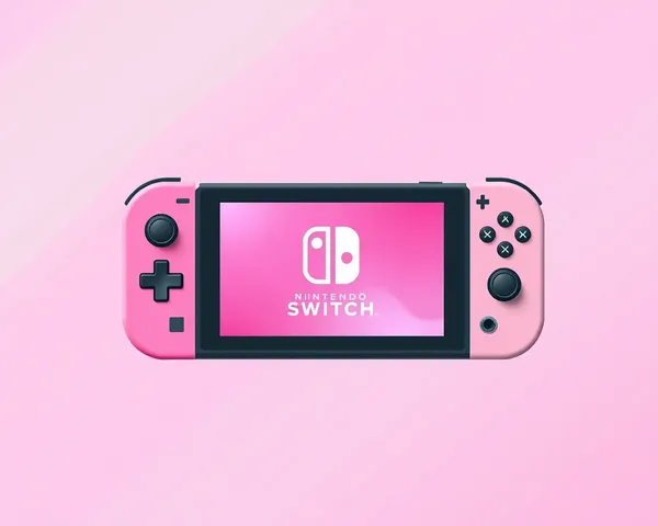 Png de Nintendo Switch con Transparencia Rosa y Verde