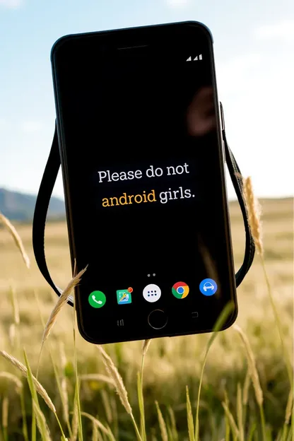 Por favor, no existen niñas android