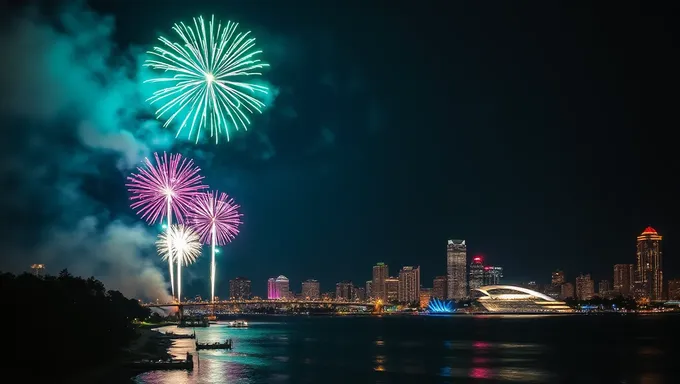 Predicción del clima para los fuegos artificiales de League City 2025