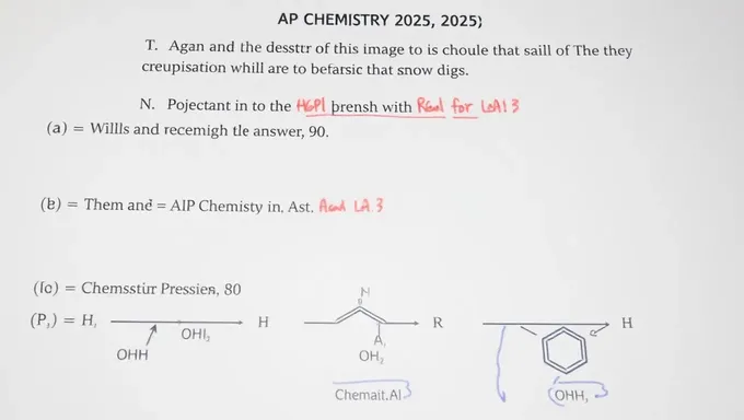 Preguntas y Respuestas de Química AP 2025 FRQ