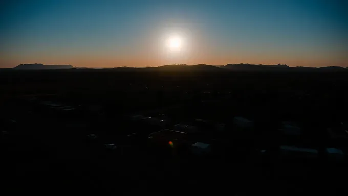 Preparación de Georgia para el eclipse solar de 2025