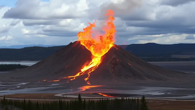 Preparación de emergencia para la erupción del volcán Yellowstone en 2025