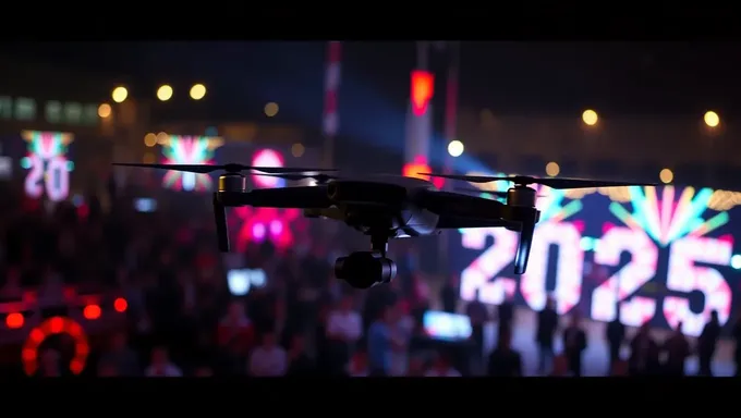 Presentación aérea AGT Drone Show 2025