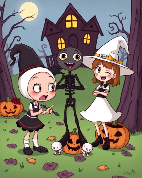 Presentación de Imágenes de Halloween de Cartones