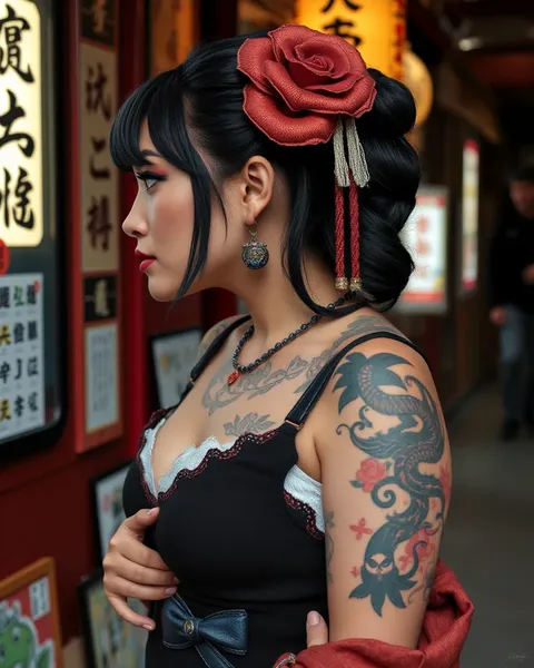 Presentación de portafolio del artista de tatuaje Asakusa Rox Matsuriyu