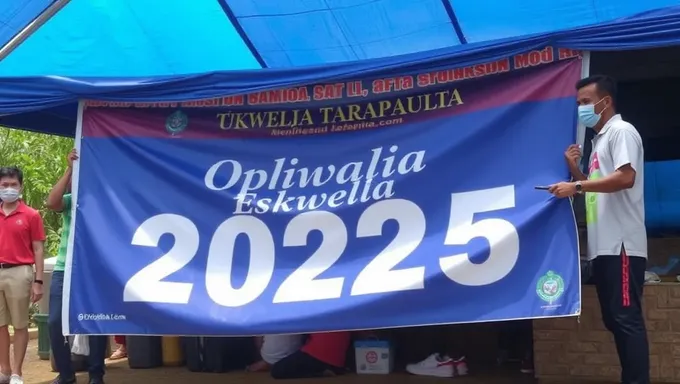 Presentado públicamente el diseño del toldo Oplan Balik Eskwela 2025