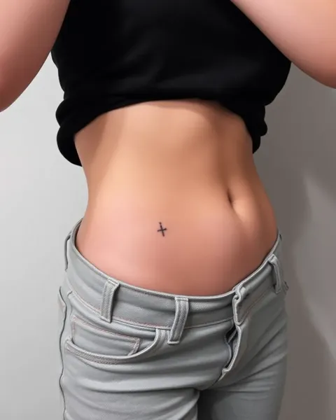 Proceso de curación del tatuaje en la cicatriz de tummy tuck