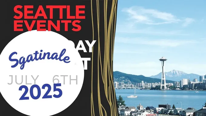 Programa de Eventos del Sábado 6 de Julio de 2025 en Seattle