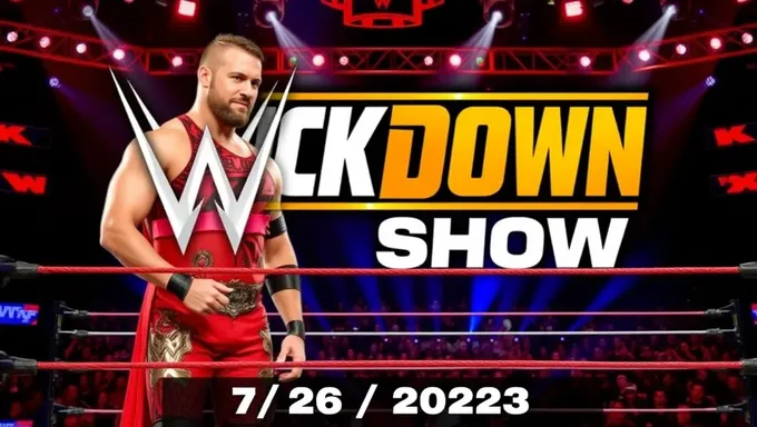 Programa de Smackdown programado para el 26 de julio de 2025