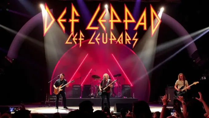 Programa de gira de Def Leppard 2025 lanzado pronto