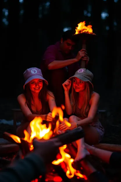 Programa de supervivencia de chicas en llamas: Títulos idénticos en fila