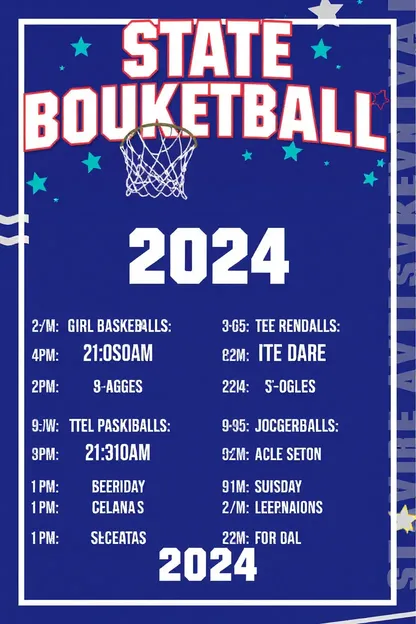 Programa de torneo de baloncesto femenino estatal de TSSAA 2024