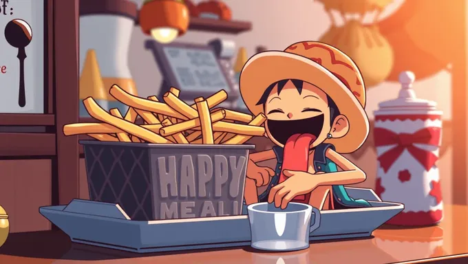 Promoción especial de One Piece Happy Meal 2025