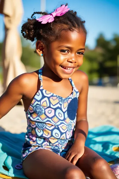 Protector de sol para niñas negras esenciales