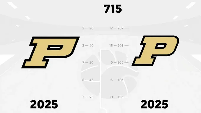 Purdue Basketball 2025-2025 Programa de Horarios Incluye Solo Partidos en Casa