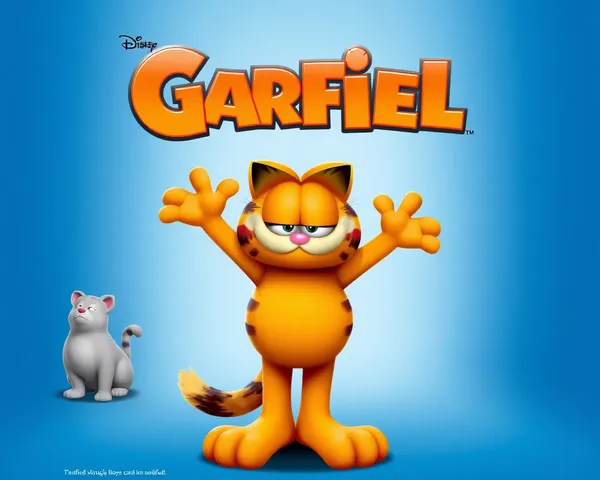 Póster de Cartel de la Película Garfield en Formato PNG Descarga