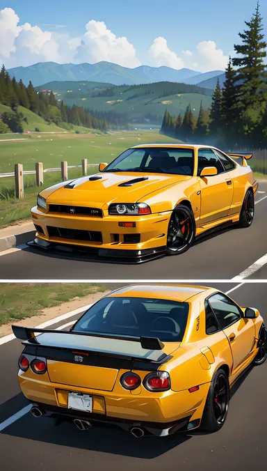 R34 GTR Skyline: Modelo de Coche Raro y Codiciado