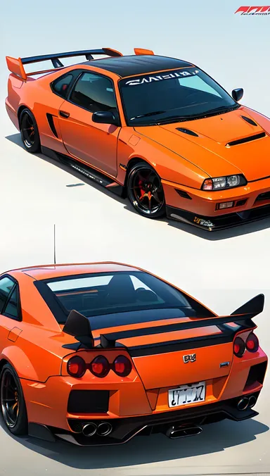 R34 Skyline GTR: Características de Diseño de Aerodinámica Avanzadas