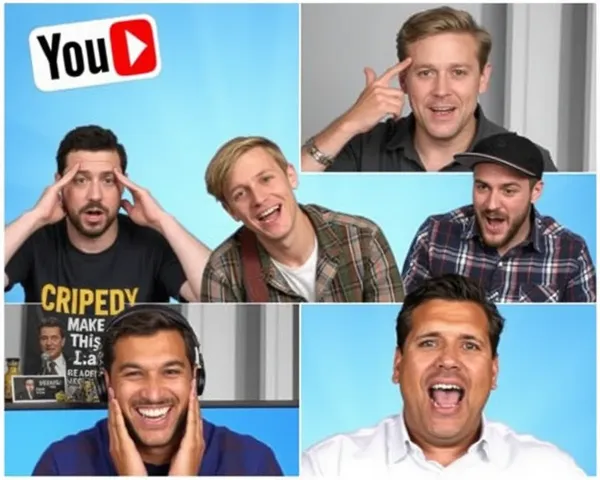 Reacciones de Youtubers a una imagen PNG