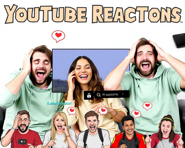 Reactores de YouTubers a una imagen Png loca