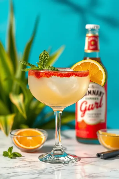 Receta de Margarita Preferida de la Chica Flaca