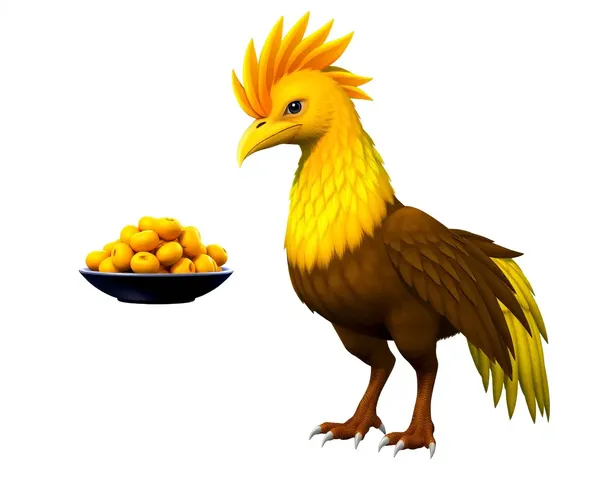 Receta de crafting de Chocobo Feed en Ffxiv en formato PNG