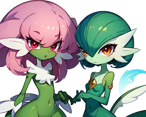 Regla 34 de Gardevoir: Combinación Pokémon Extraña