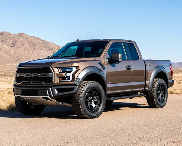 Representación de camión Ford Raptor F-150 en formato PNG