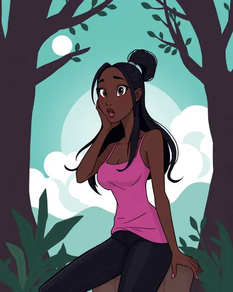 Representación de personajes femeninos de cartoon negros en la sociedad