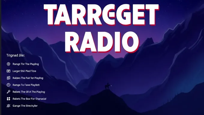 Reproducción de Radio Target para 2025 Lanzada