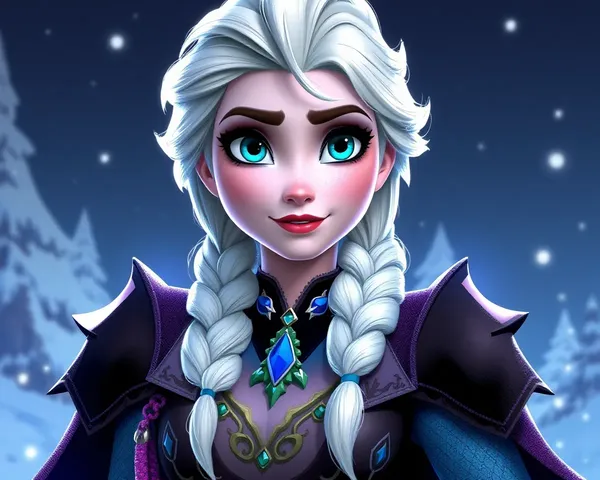 Reseña de la película de Elsa en formato PNG