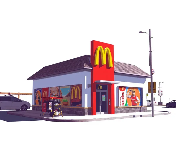 Reseñas de clientes de McDonald's en formato PNG compartido