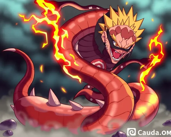 Resultado de búsqueda gráfica de Naruto de invocación de serpiente en formato PNG