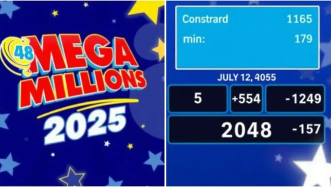 Resultados de Mega Millions del 12 de julio de 2025 anunciados hoy