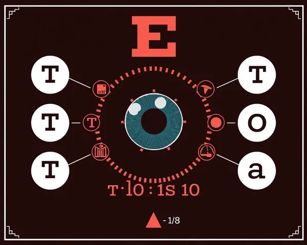 Resultados de la prueba de visión PNG de imagen de ojo