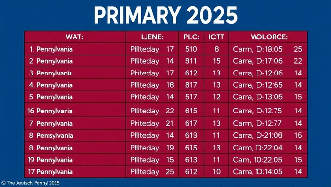 Resultados de las elecciones primarias de Pensilvania 2025 anunciados en vivo